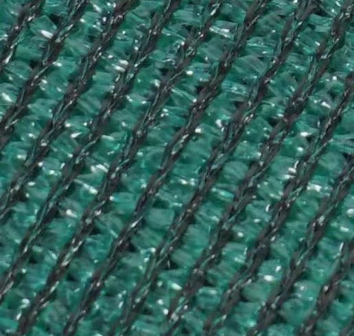 2025 رائجة البيع 100gsm عالية الكثافة البولي ايثيلين في الهواء الطلق شرفة فناء مرآب حافة خضراء داكنة شبكة ظلة