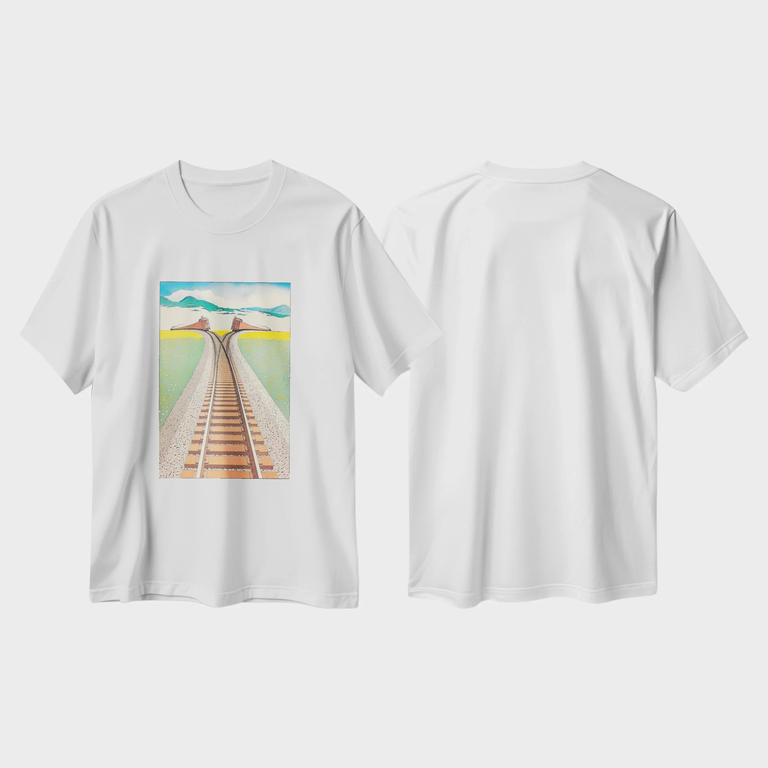 

Футболка с французским произведением, рубашка с короткими рукавами из чистого хлопка с иллюстрацией художника Биллоу, подарочные топы с круглым вырезом