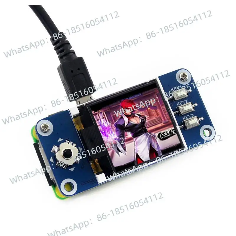 

Light Snow, Raspberry Pi 4B 1.44 inch color LCD expansion board SPI interface