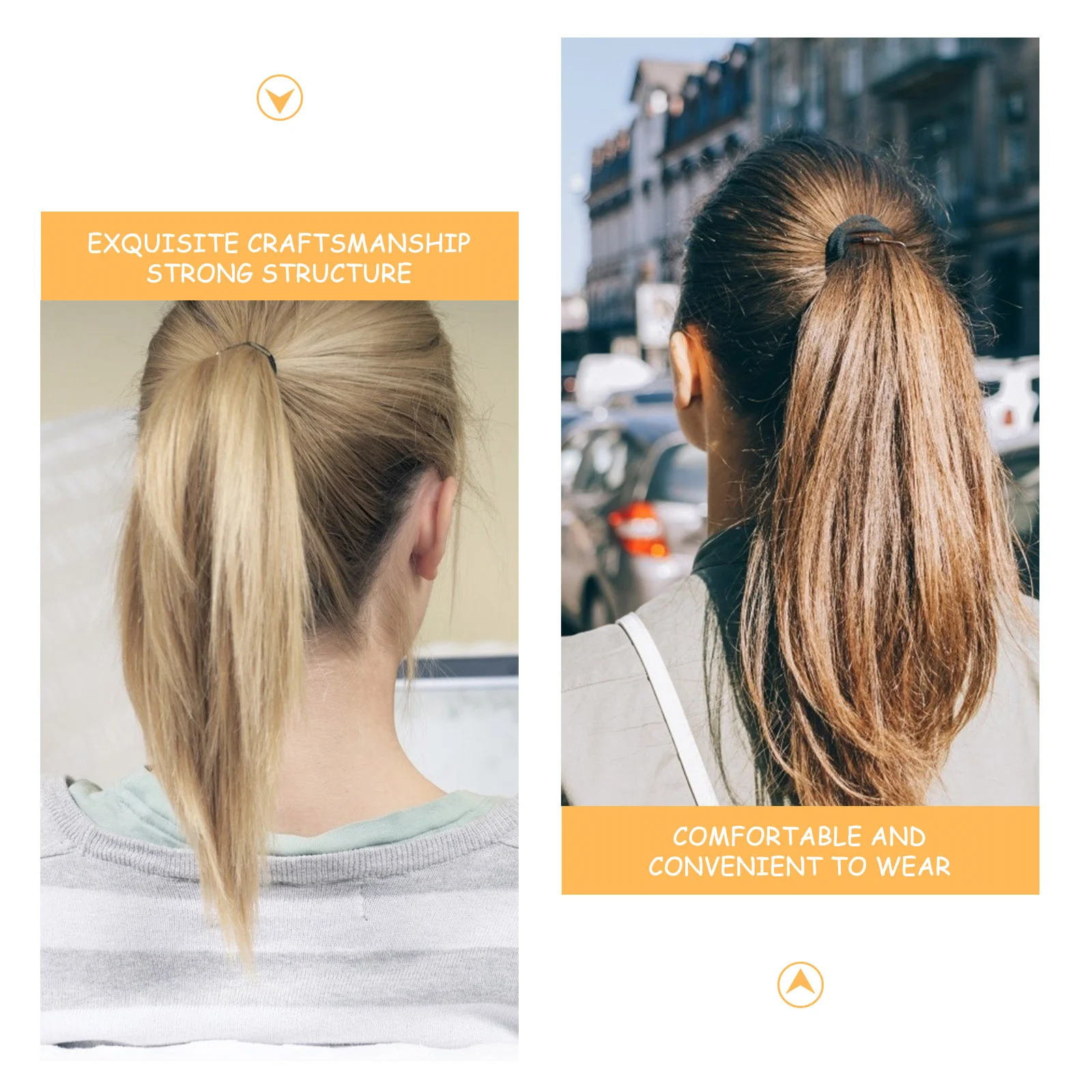 

20 шт., банджи-крючки для густых волос, резинки, черный держатель для хвоста, инструменты, аксессуары для плетения, средства для укладки волос