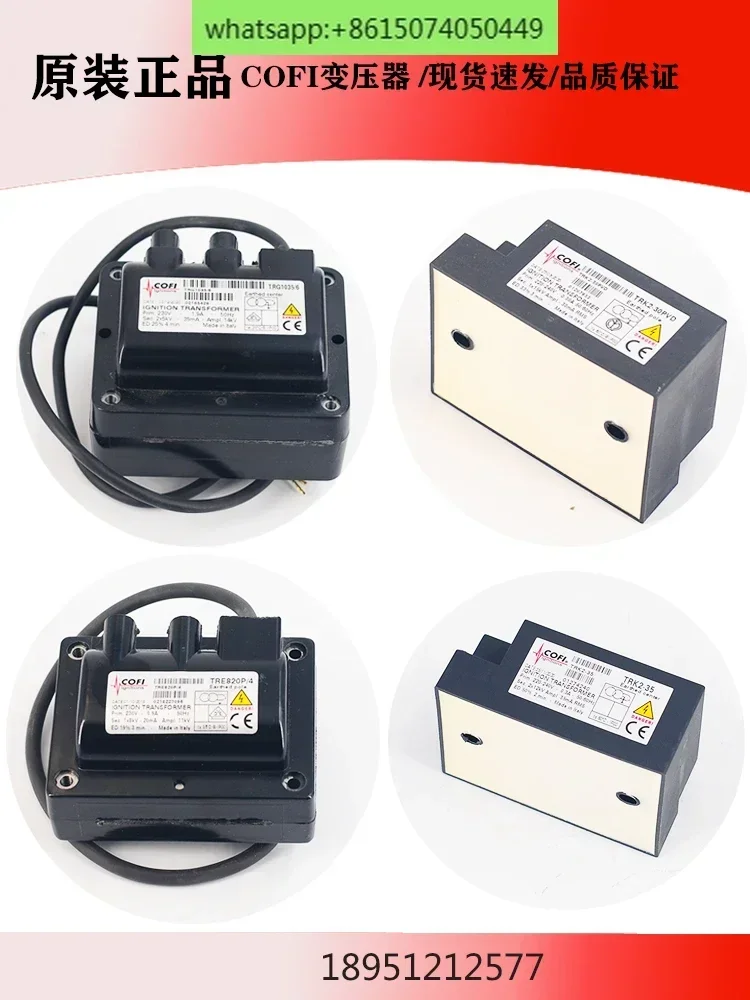 Italy original ignition transformer TRK2 high voltage package TRG1035/6 combustion machine parts