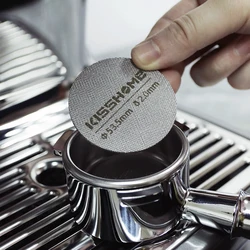 Coffee Puck Screen 51mm 53.5mm 58.5mm For Breville Sage Delonghi Reusable Filter Espresso Machine Tool Barista Maker Accessories