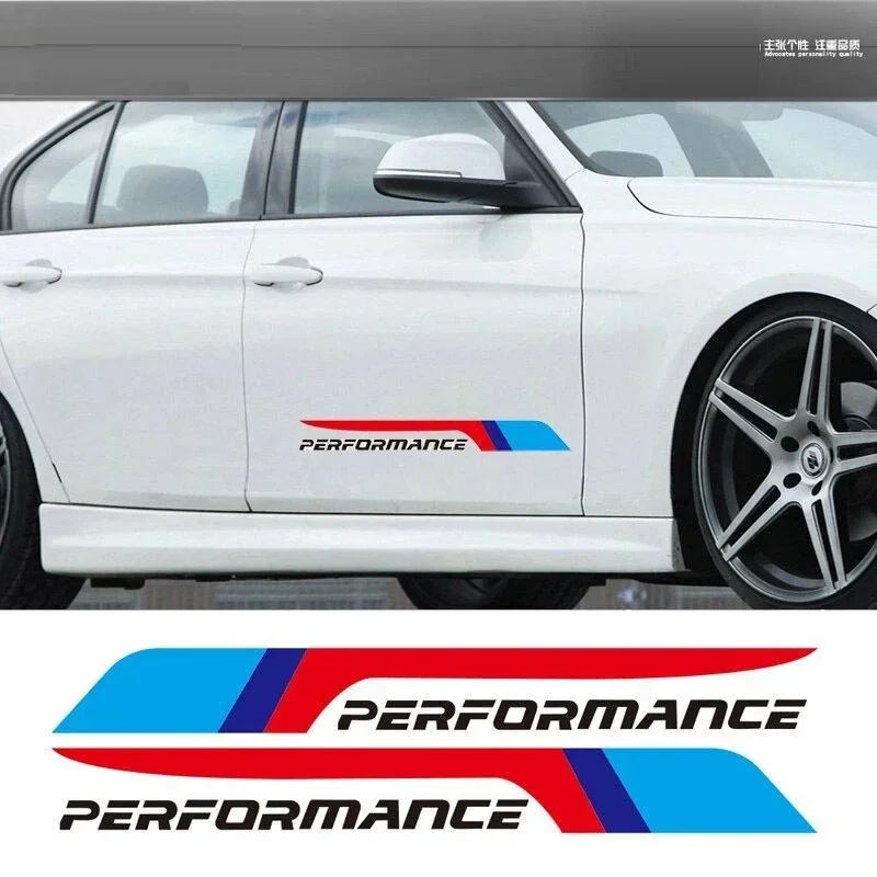 

MPerformance Car Door Sticker For BMW F10 F30 E28 E30 E36 E46 316 318 320 330 335 520 530 550 E60 E90