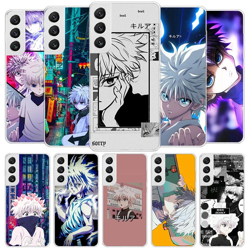 Чехол для телефона Hunter X Killua для Samsung Galaxy S26 S25 Edge S24 Ultra S23 S22 Plus S21 S20 FE, мягкий чехол-накладка для Galaxy S25