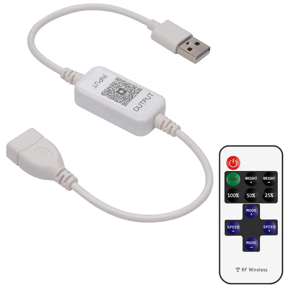 5v 12V usb dc 5521 Magic Home Mini Bluetooth Led Monochrome Dimmer Controller Single Color Strip Mobile app Control