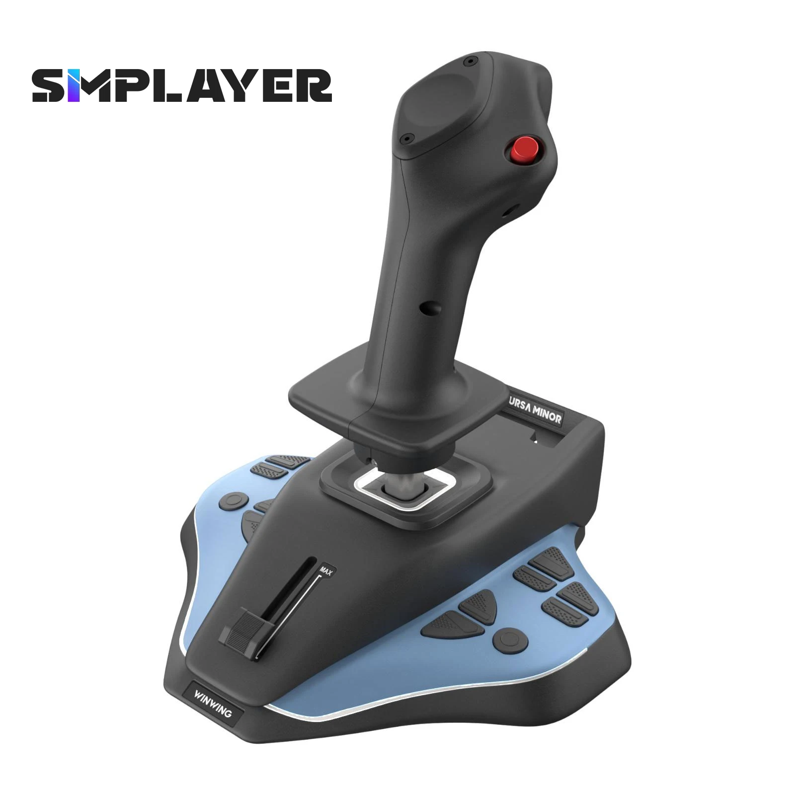 Simplayer URSA MINOR Joystick pesawat L Captain / R versi petugas pertama versi Simulator penerbangan untuk x-plane MSFS2020 P3D simulasi