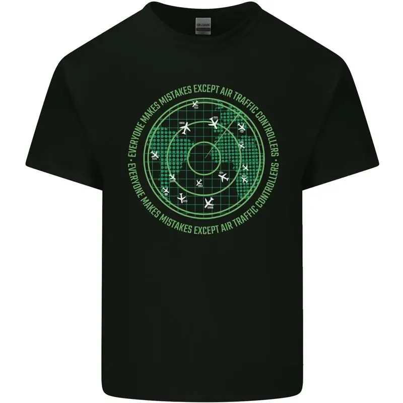 Jeder Machen Mistakes Air Traffic Steuer Herren Baumwolle Maglietta T-Shirt