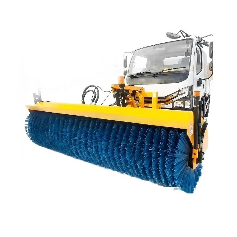 Source Factory Supplies High Density Polypropylene Snow Sweeper Brush Set For Professional Contracting Work