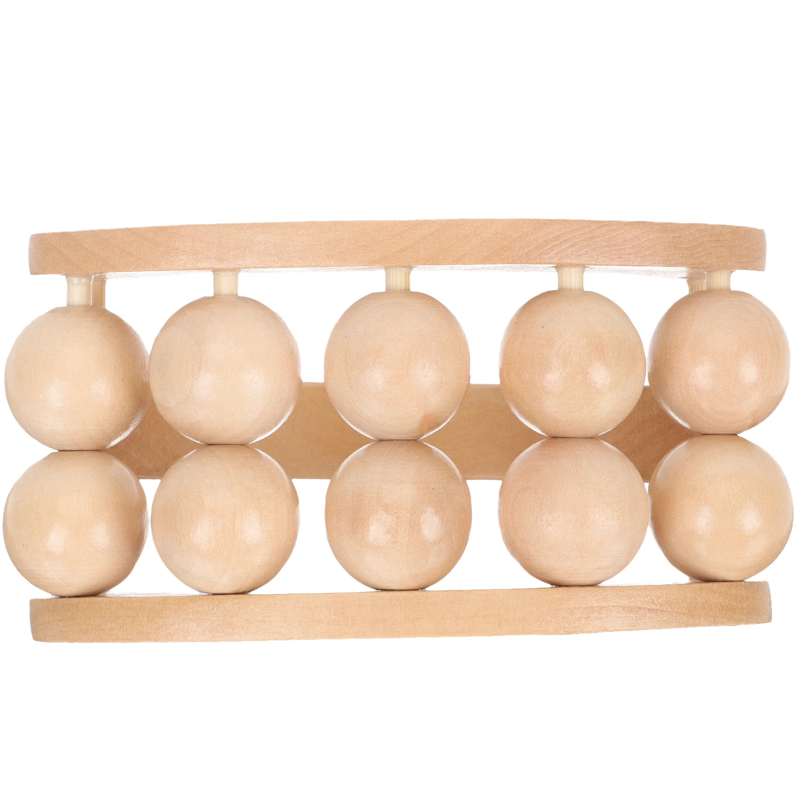 

Многофункциональный ручной массажный ролик из тонко обработанного дерева для точечного массажа, для ежедневного расслабления тела и ухода за кожей