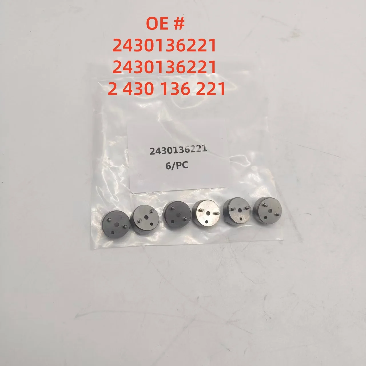 

High quality New 6PCS 2430136221 2430136221 /2 430 136 221 Fuel Injector nozzle spacer
