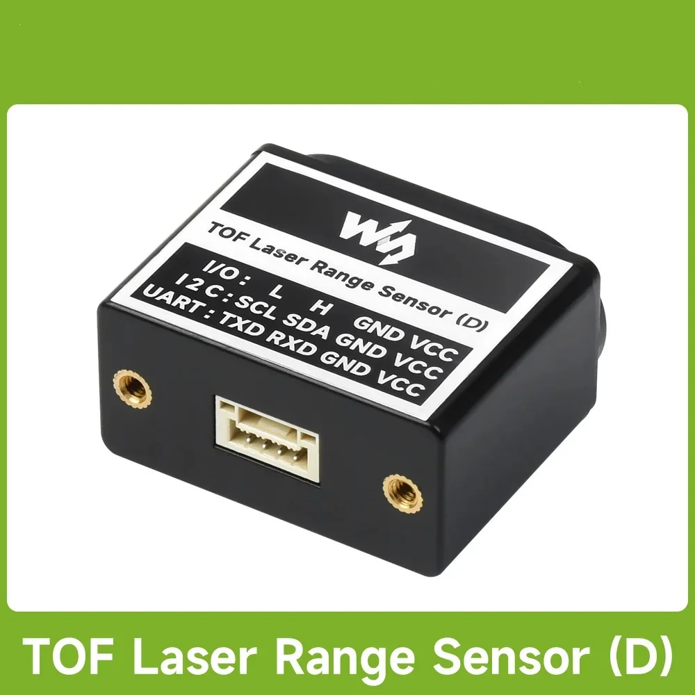 Waveshare TOF (time of flight) Laser Range Sensor (C), UART / I2C / IO Communication Support, Long Range