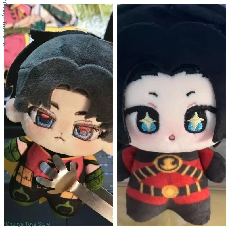 

New Anime Tim Drake Cosplay Attribute 10cm Printed Cotton Doll Starfish Tennu Stuffed Cute Dolls Anime Peripherals Toy Christma
