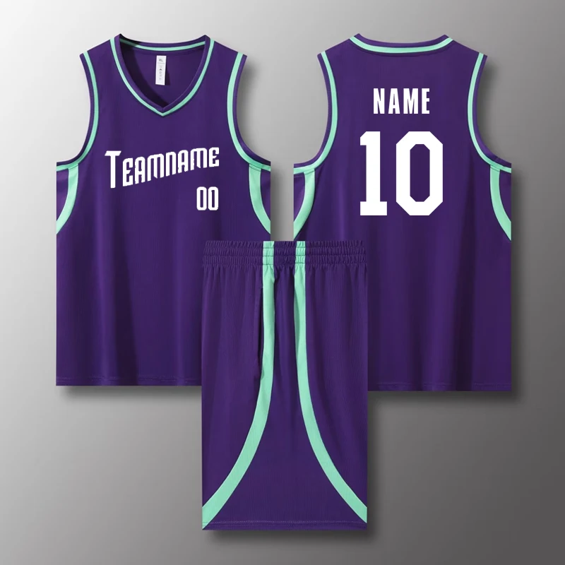 Customize Adult Children Basketball Sport Shirts Blank Basketball Uniforms Breathable Training Team Professional Match Jersey