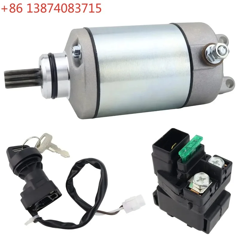 

Starter&Relay,Ignition Switch for Suzuki Quadsport LT-Z400 LT-Z400Z 03-08, for Arctic Cat 400 DVX 06-08, 21163-S004 31100-29F00