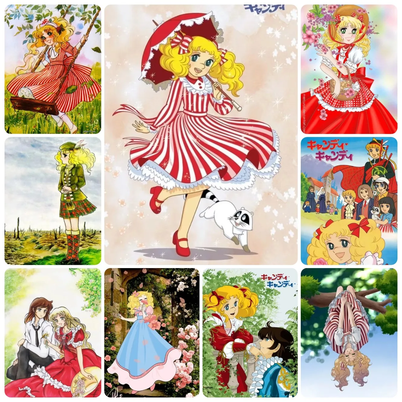 

1000 PCS Puzzles for Adults Japanese Anime Candy Candy Girl , Jigsaw Puzzles Educational Games Colorful Puzzles Gifts Home Decor