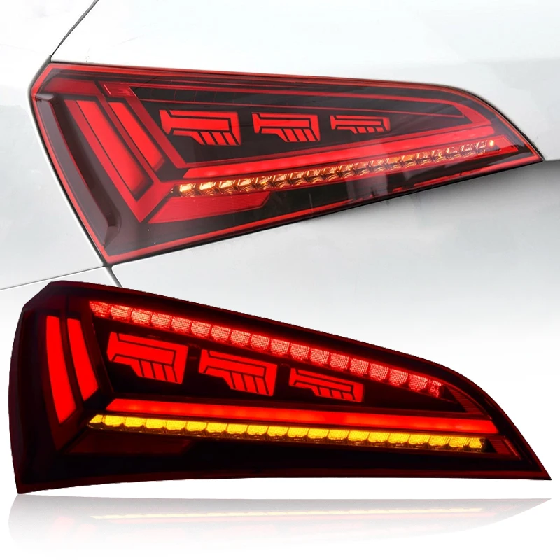 

SXLL Q5 Светоизлучающий диод Задний фонарь 2008-2018 Динамический сигнал Анимация Задний фонарь Тормозной реверс Автозапчасти