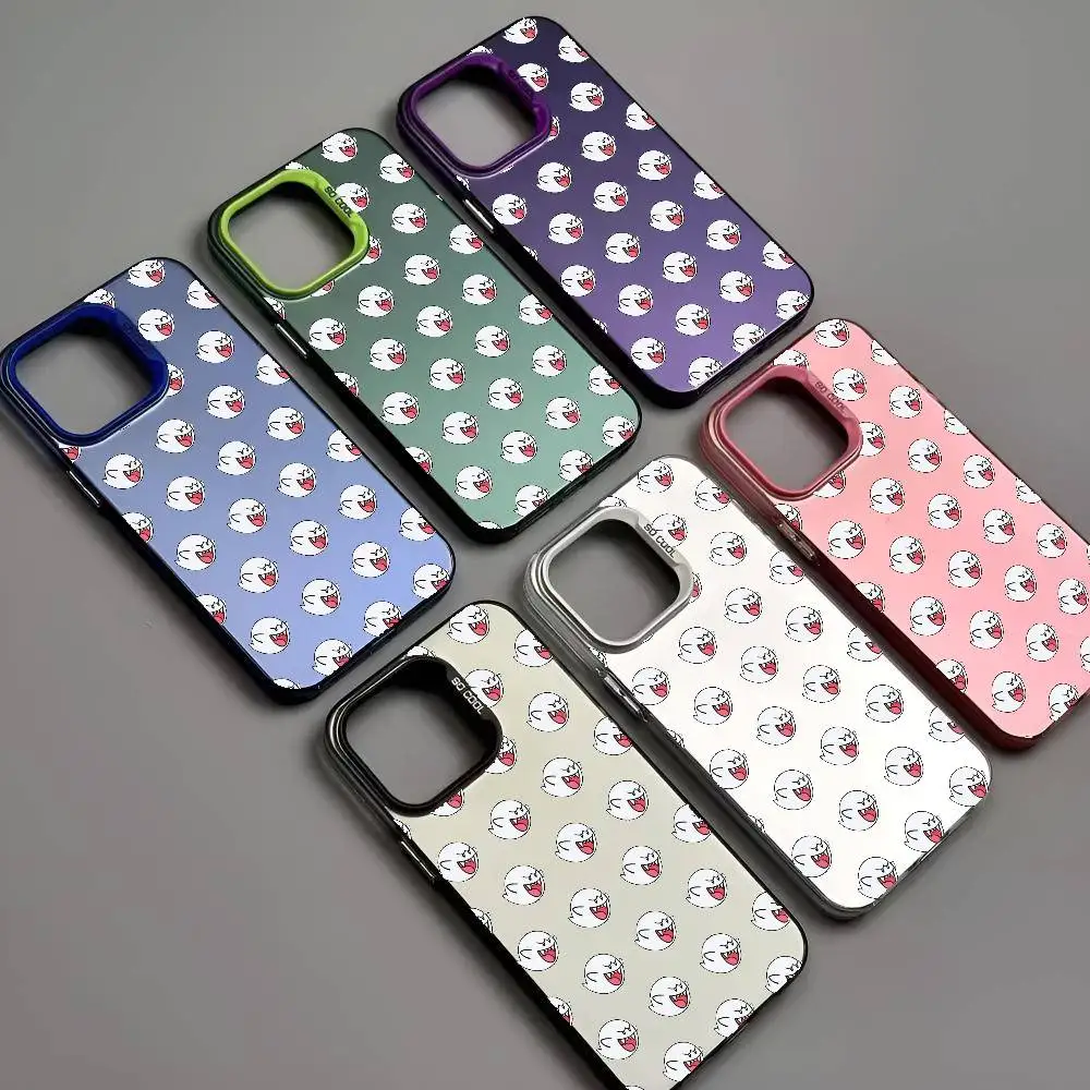 

1 шт. чехол для телефона King Iggy Laser IMD Color Silver Shell для IPhone 17 16 15 14 13 12 11 Air Pro Max Plus