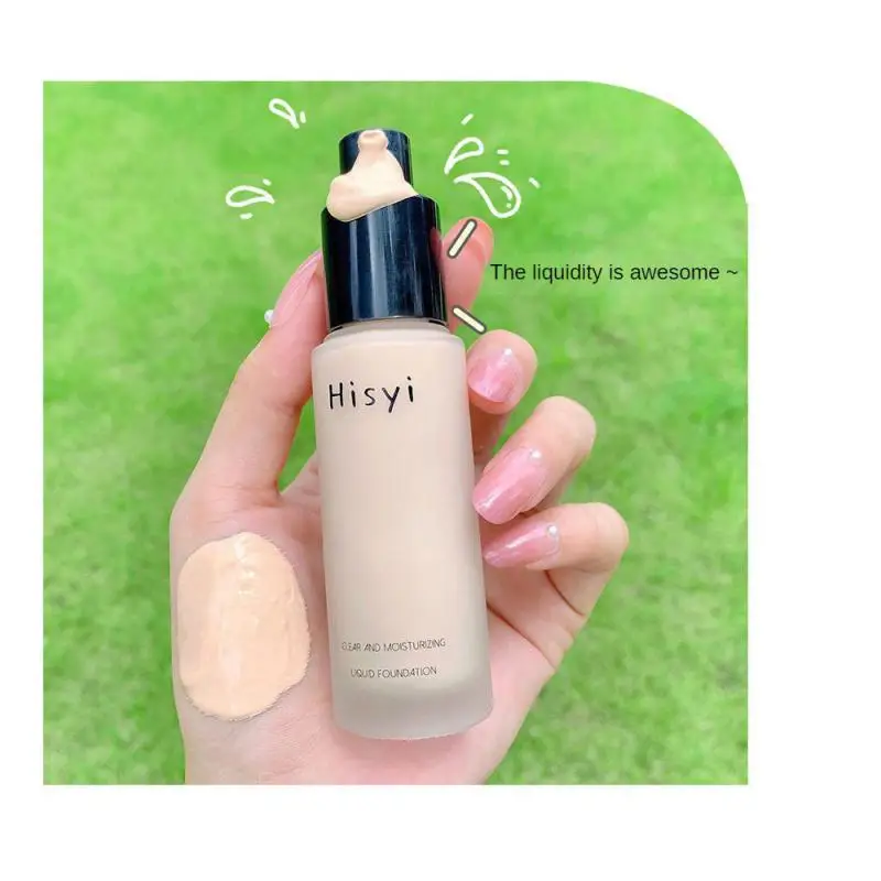 Matte Liquid Foundation Bb Cream Oil-Control Face Foundation Base Makeup Full Coverage Concealer Waterproof Contour Makeup