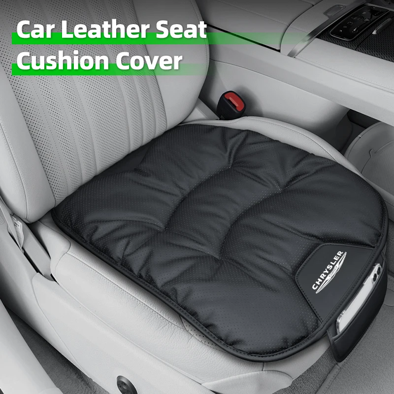 Car Leathers Cushion Front Rear Seat Protectors Cover For Chrysler 300c PT Cruiser Grand Voyager Pacifica Town Country Crossfire