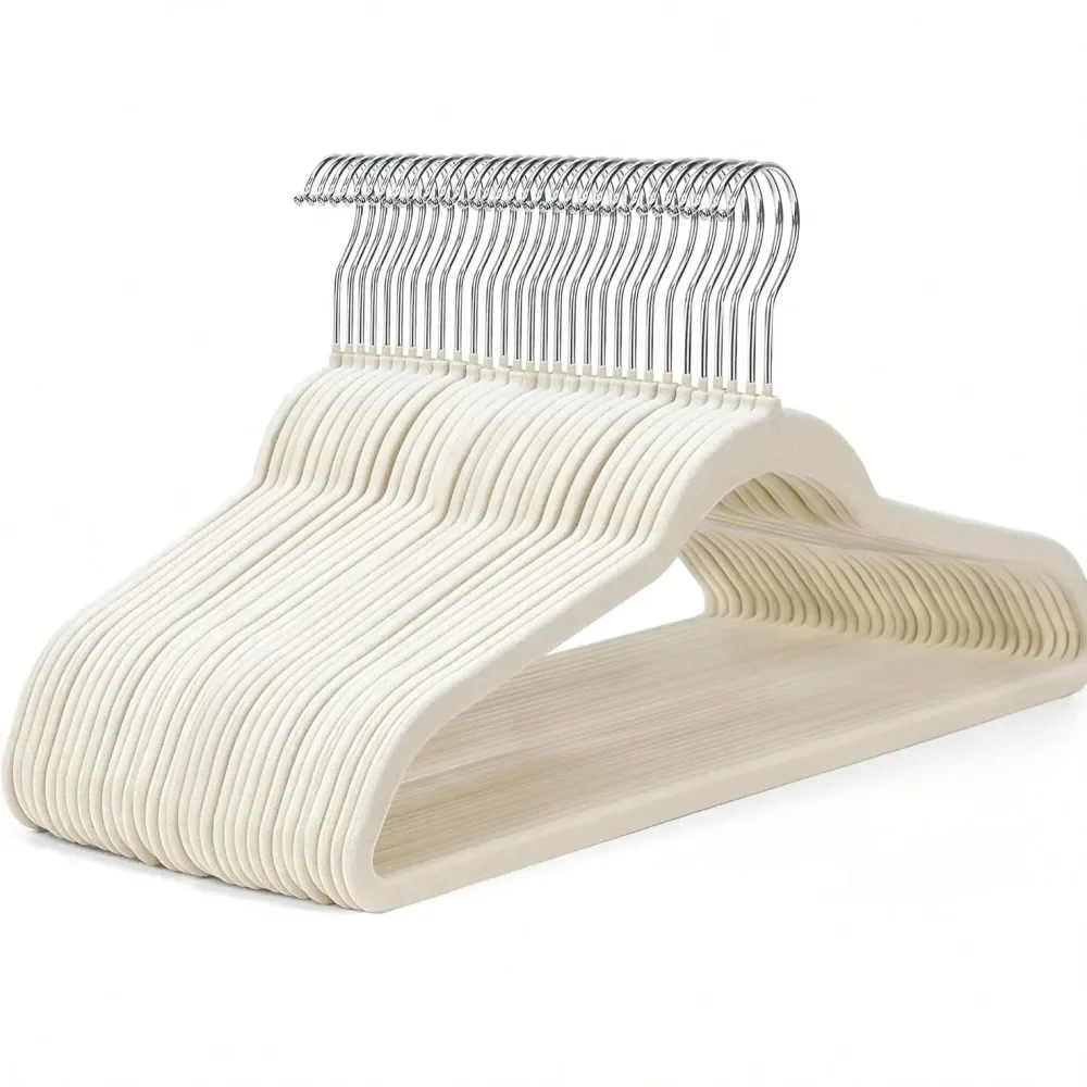 

Велюровые вешалки для рубашек, брюк, платьев, юбок, костюмов, пиджаков. Тонкий, компактный дизайн, экономит место. Стандартные вешалки для одежды, прочные и долговечные.