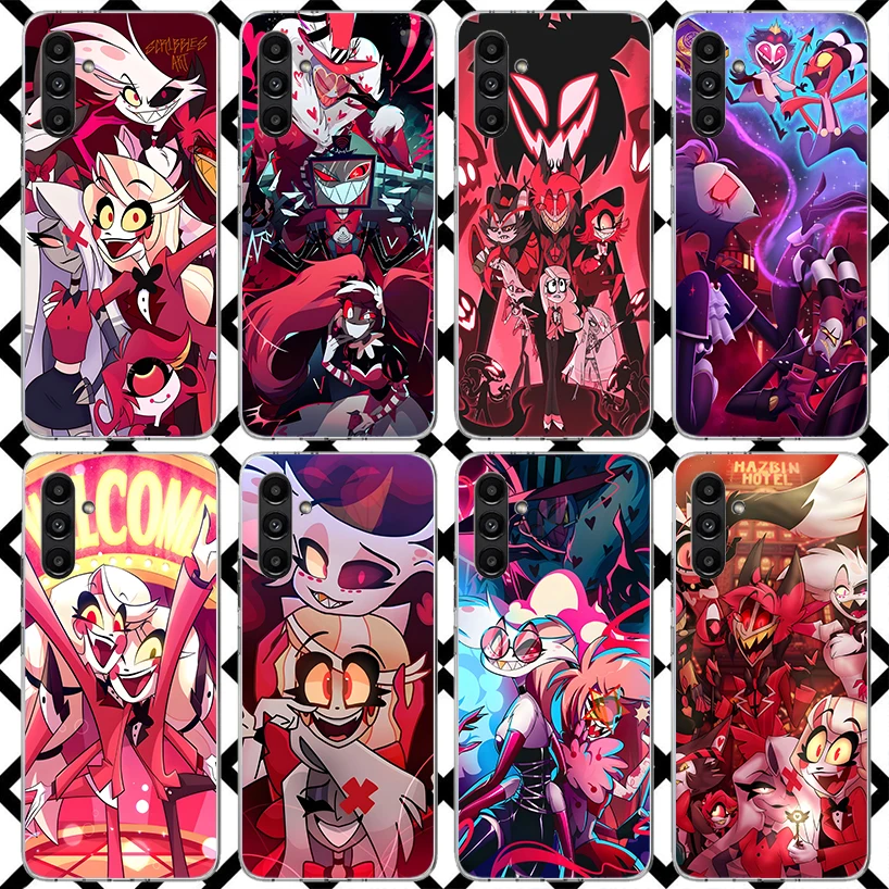 H-Hazbin Hotel Angel Dust Phone Case for Samsung Galaxy A17 A37 A57 A16 A26 A36 A56 A15 A25 A35 A55 A14 A24 A34 A54 A13 A23 A33 