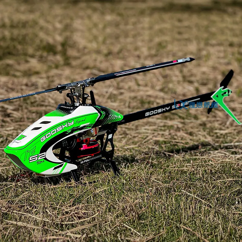 

GOOSKY S2 Ultra 6 Channel RC Helicopter 3D Stunt Dual Brushless Direct Drive All Metal Servo Professional High Performance Adult