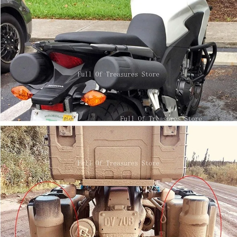 

Suitable for Honda Yamaha Kawasaki Motorcycle Car Waterproof Storage Box 125mm Tool Cylinder Storage Box