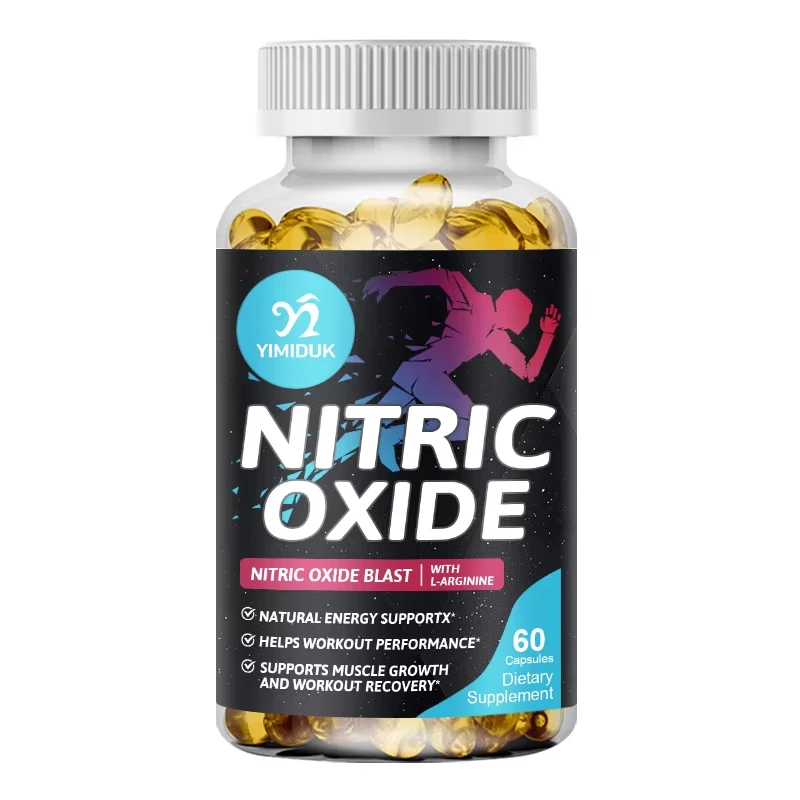 

Strength Nitric Oxide Supplement Capsules L Arginine Muscle Supporting Nitric Booster for Strength & Energy