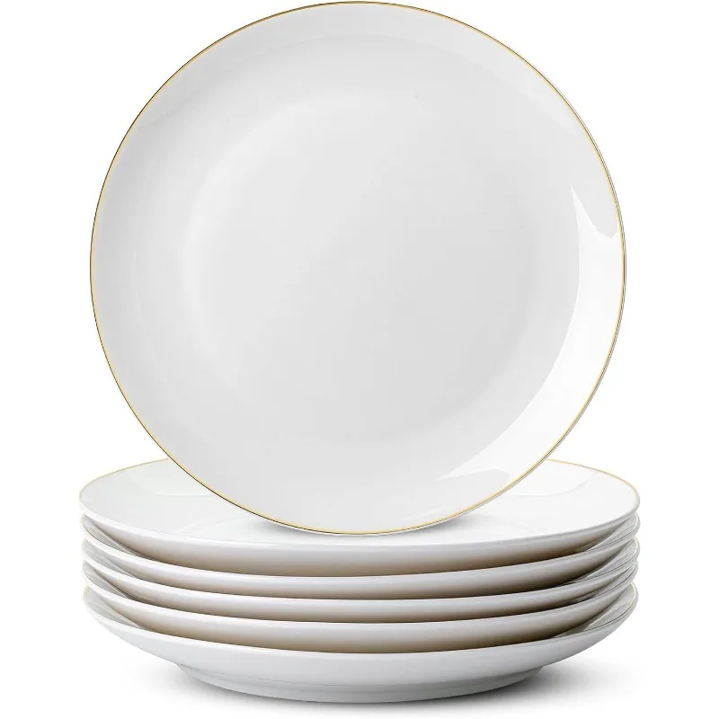 

White Dinner Plates, 10.5 inch, Set of 12, White Plates, White Dinner Plates Bulk,White Plate Set,White Porcelain Dinner Plates