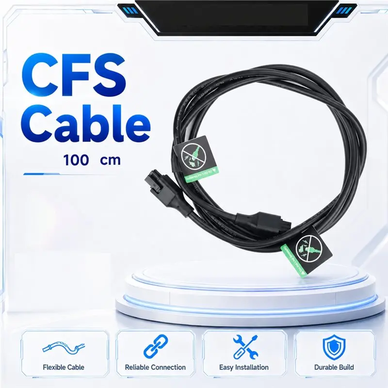 X64A-For Creality Cfs Cable- 100Cm 485 Extension Connecting K2 Plus/K2/K2 Pro/K1c/K1 Se/K1 Max To Cfs Filament System