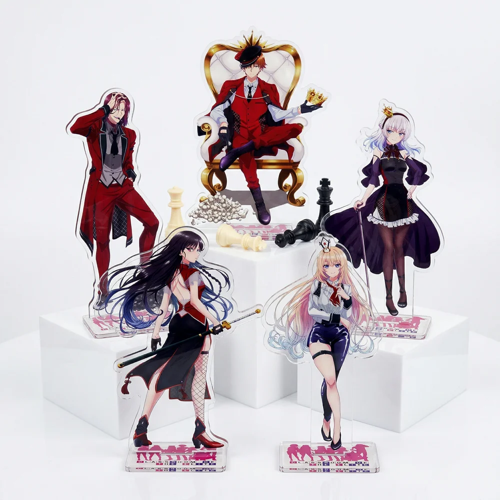 Anime Classroom of the Elite Acrylic Stand Figure Keychain Ayanokoji Karuizawa Kei Horikita Ichinose Sakayanagi Ryuen Model 15cm
