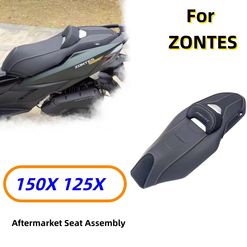 Custom Bench-Style Seat for ZONTES 150X/125X – Comfortable, Soft Cushion with Raised Lumbar Support; Non-Slip and Wear-Resistant