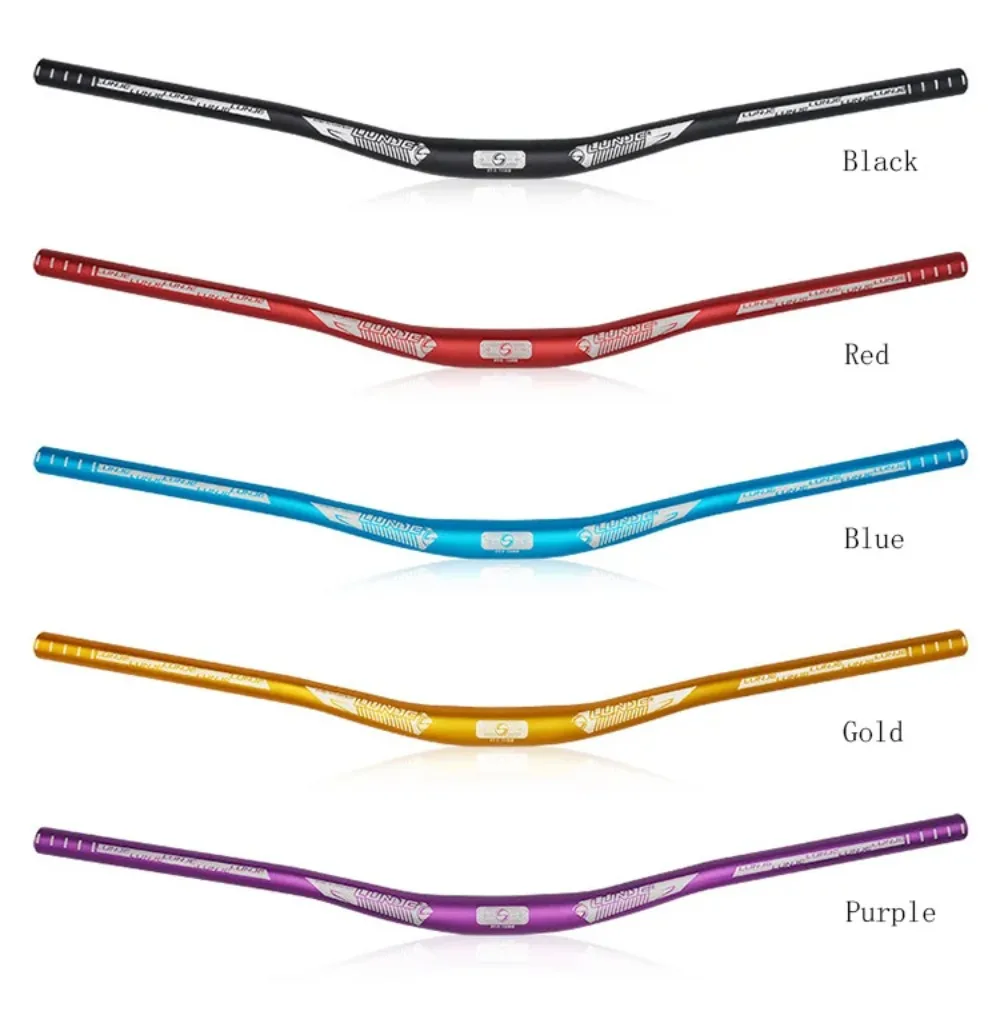MTB-Lenker, Aluminiumlegierung, Fahrradlenker für Rennrad, Mountainbike-Lenker, 31,8 mm x 650/720/780 mm Lenkrad für Fahrrad – Detail 6