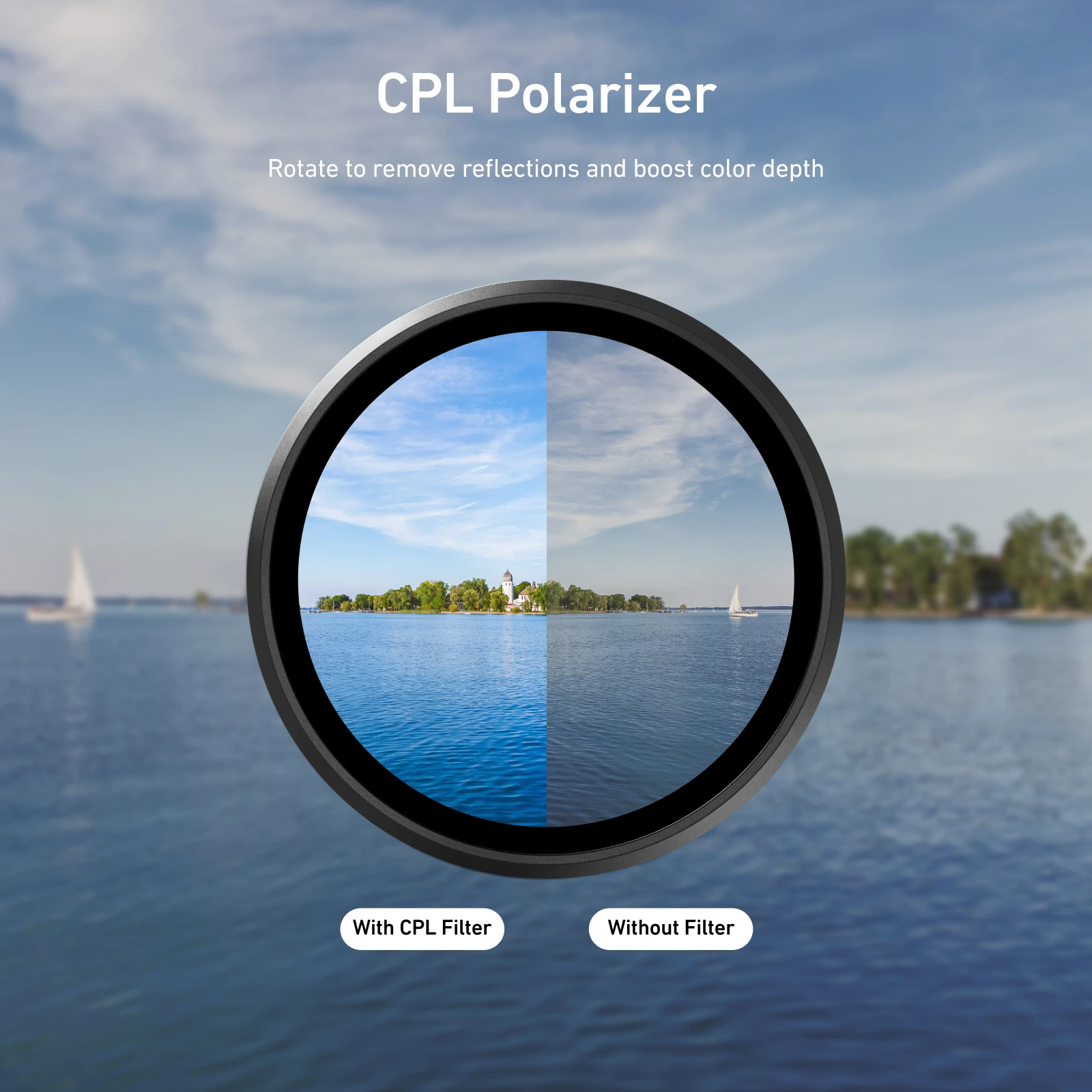 TELESIN ND CPL UV VND 2–32 レンズ - Nd Filter Set のレビューと価格