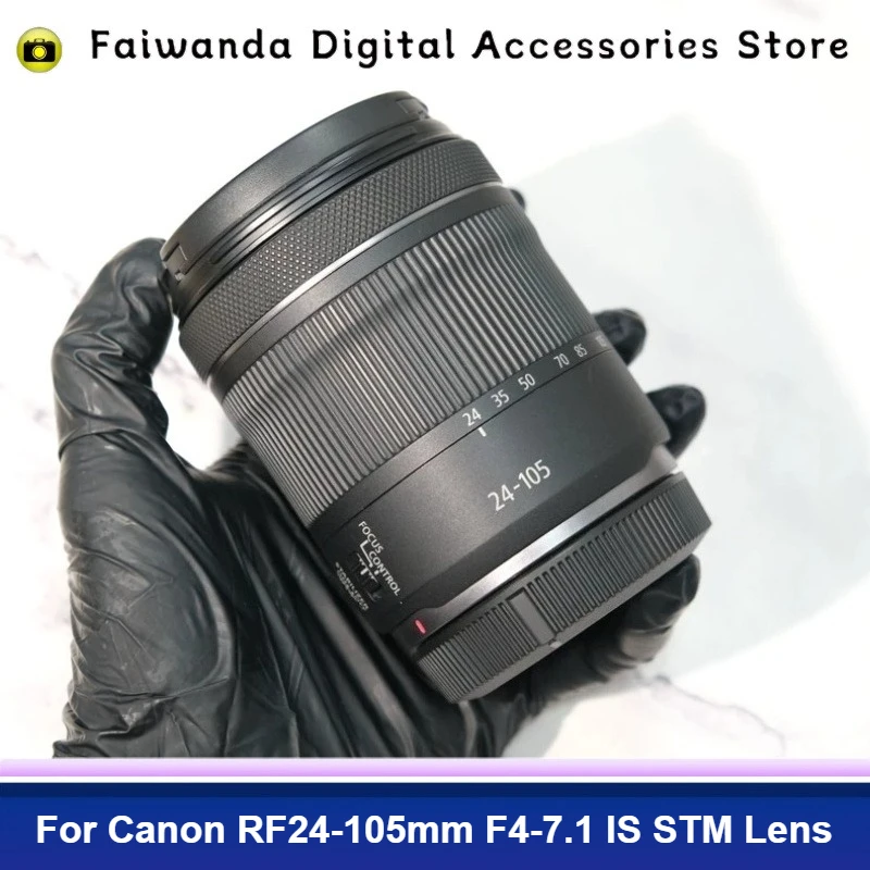 95% New Genuine For Canon RF24-105mm F4-7.1 IS STM Lens Camera Lens For Canon RF Mount R50 R10 R7 R8 RP R6 Mark II