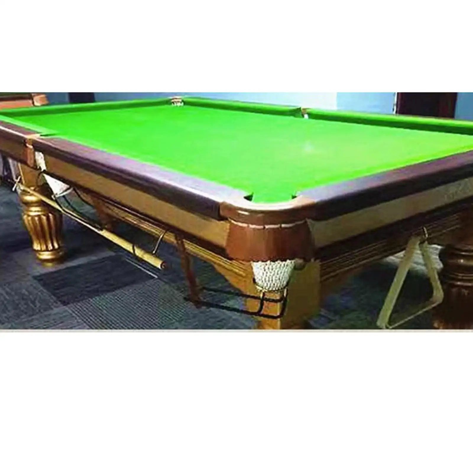 

Billiard Pool Cue Rack Bridge Zinc Alloy Hook Table Accessory with Screws for Game Room Supplies