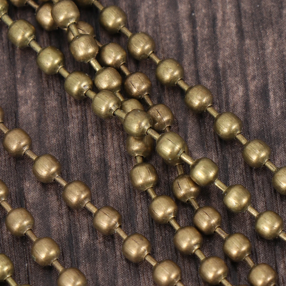 

2pcs Pull Chain Extender 3mm Beaded Connector Replacement Ceiling Accessories Chain Extension Hardware