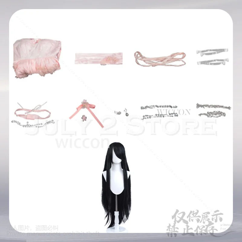 الحب والفضاء العميق لعبة تأثيري أنيمي البطلة المد المنسوجة بتلات زي زهرة حلوة غير النظامية هيم فستان أنيق لوليتا تأثيري Anim