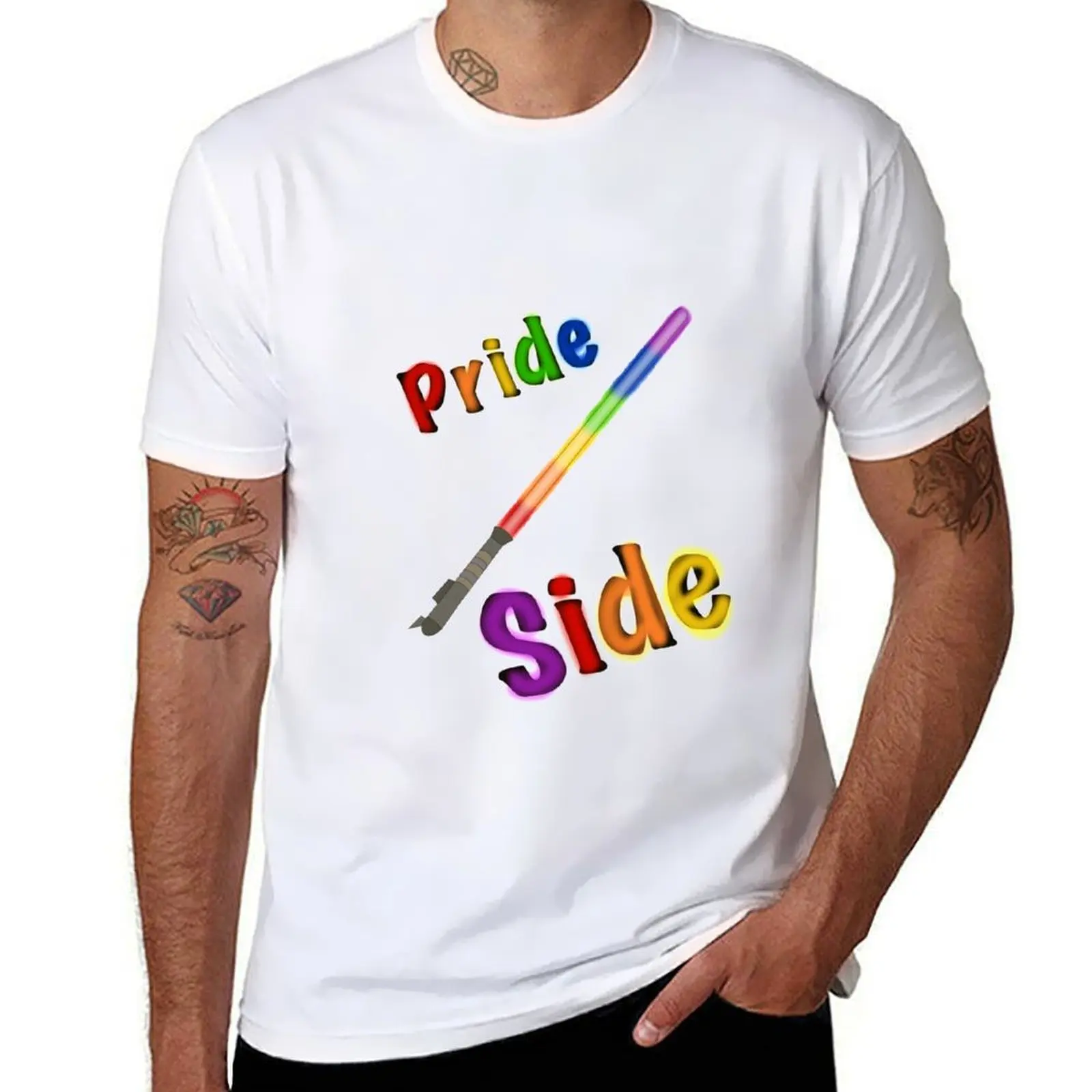 

Pride side T-Shirt man t shirt graphic t shirts designer T-Shirt