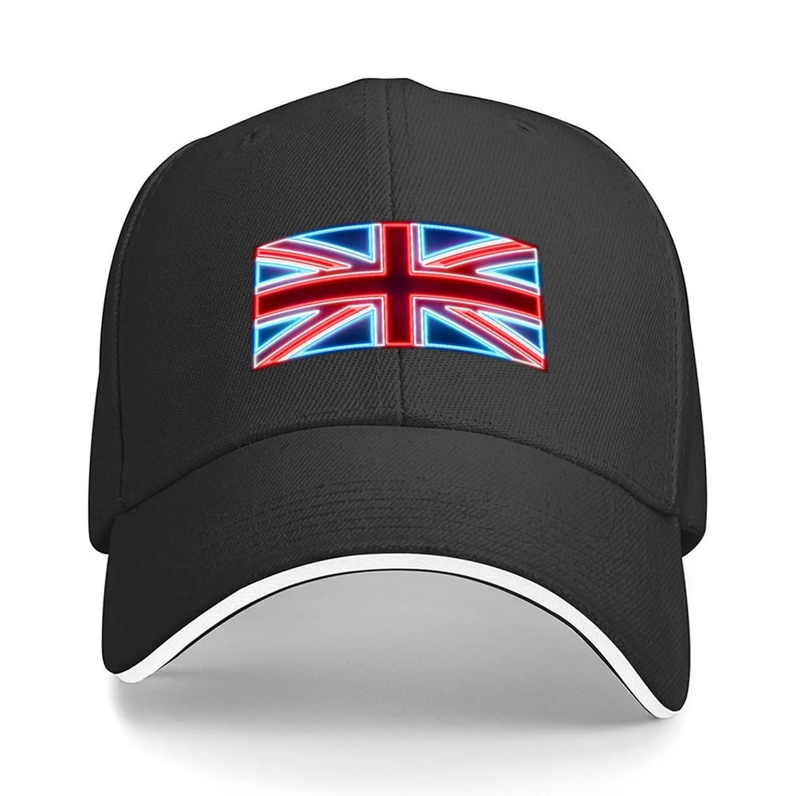 

Union Jack Flag Baseball Cap fun hats Military Tactical Cap Kids Hat Anime Men's Baseball Women's