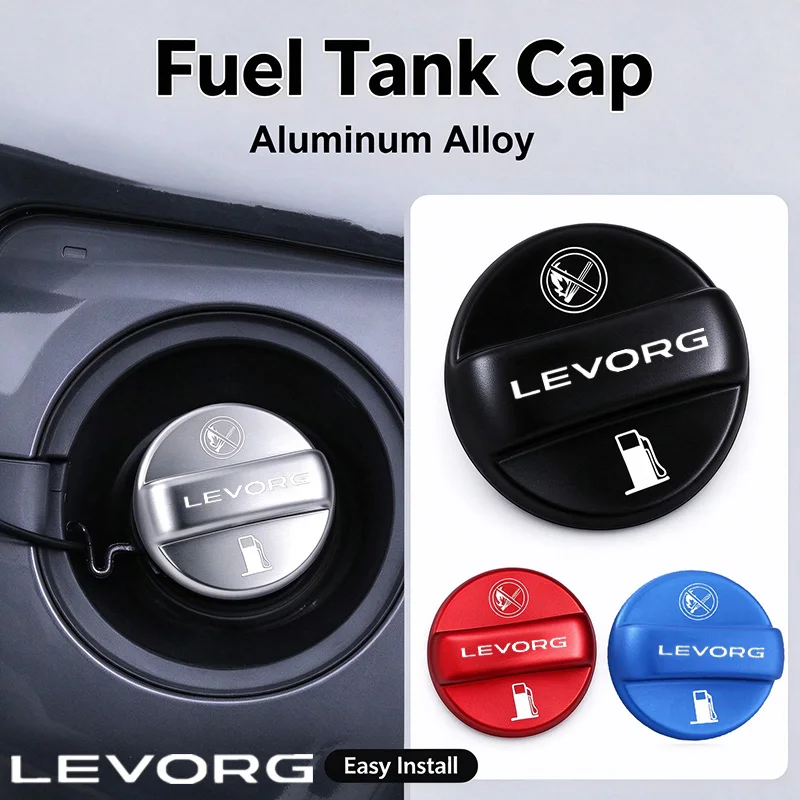 1PC Alloy Car Oil Tank Protector Cover Fuel Tank Cap for Subaru LEVORG Logo XV STI Outback Legacy Forester Impreza Accessories