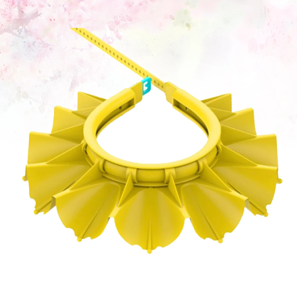 Berretto di protezione per le orecchie impermeabile regolabile Cappelli per bambini per bambini Copertura per il lavaggio dei capelli per s