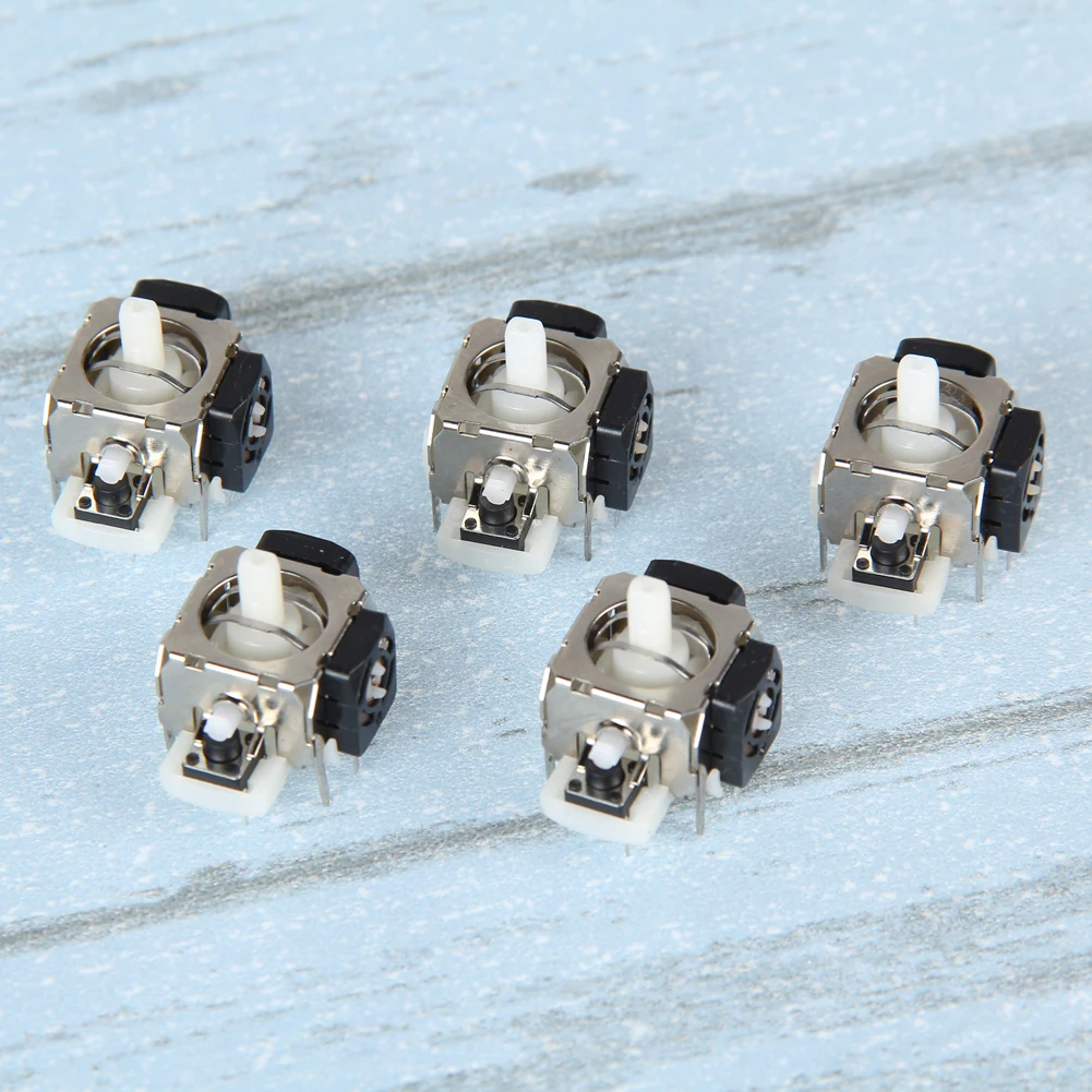 Modulo sensore joystick analogico 3D 5 pezzi Modulo joystick joystick analogico 3D Rocker Joy Stick per accessori controller di gioco PS2/Xbox 360