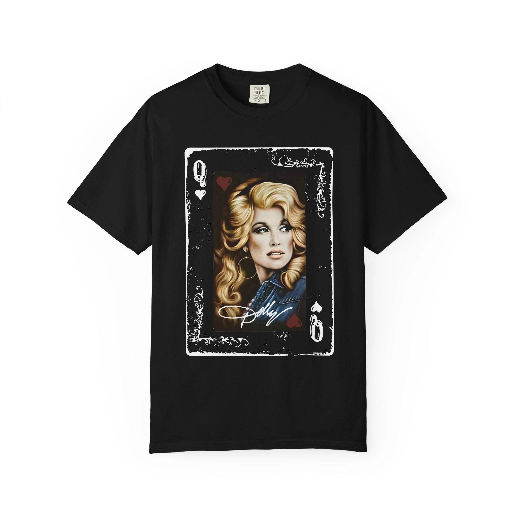 Dolly Parton Signature Country Queen Vintage Grafik-Shirt, Retro Country-Musik T-Shirt, Dollywood Fan T-Shirt, Dolly Forever – Detail 5