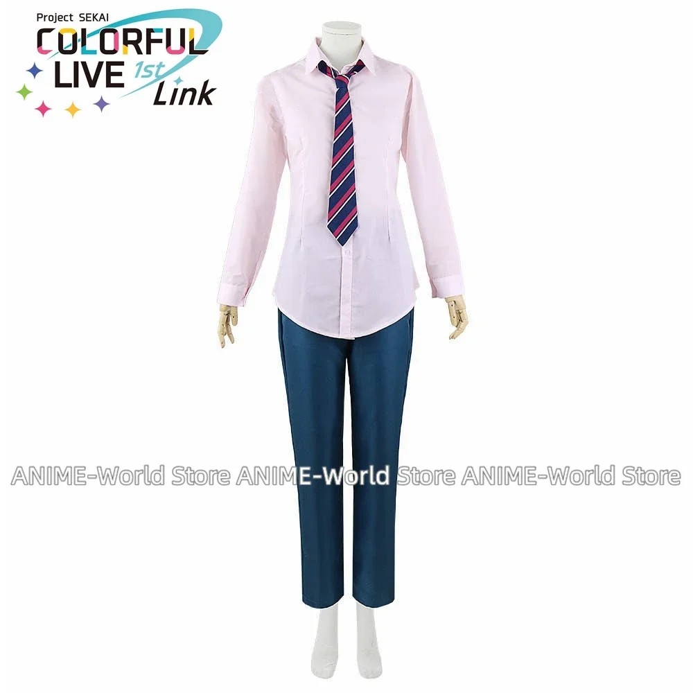 《Custom Size》Project Sekai Colorful Stage! Kamishiro Rui Cosplay Costume Anime Dresses Christmas Halloween Wig