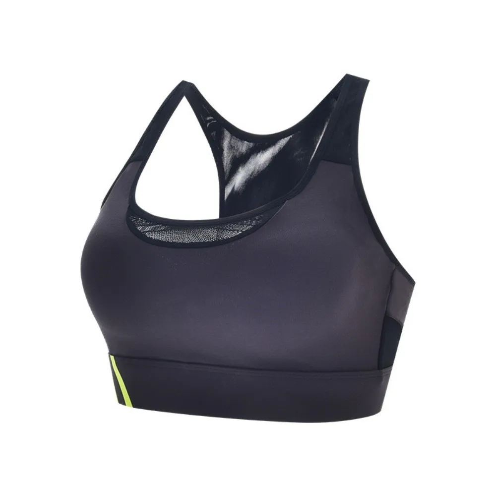 

Comfortable Shockproof Women Sports Bra Vest High Impact Brassiere Yoga Bra with Fixed Pads Adjust Seamless Vest Girl