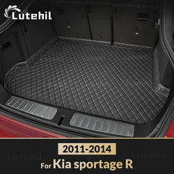 Lutehil-車のトランクマット,カスタムカーアクセサリー,車内装飾,kia Sportage r suv 2011 2012 2013 2014