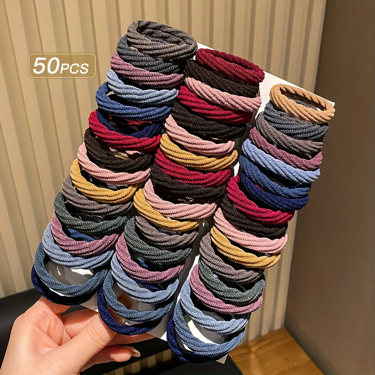 Colorful Elastic Headband Suitable For High-Quality Hairbands For Girls Minimalist Sporty Hair Accessories image 4