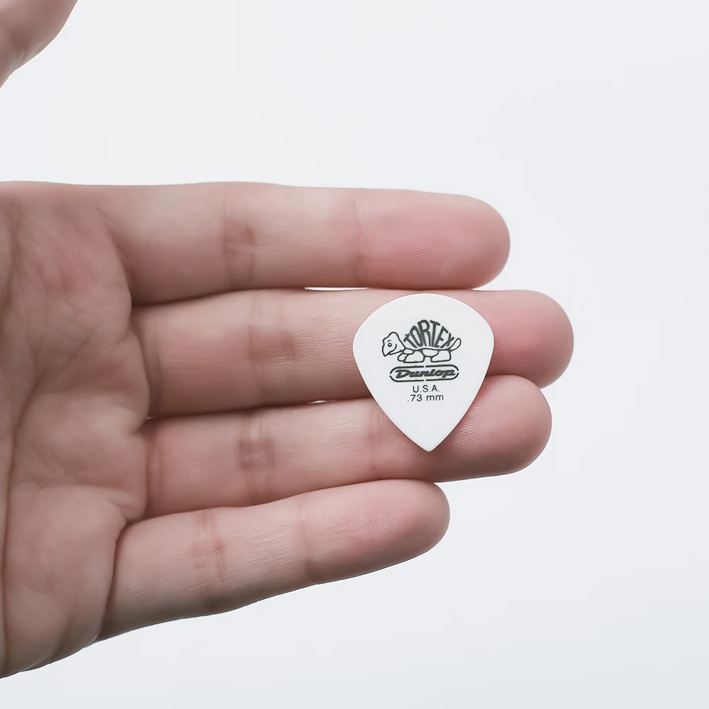 Dunlop Guitar Picks 478R Tortex White Jazz III Pick 0.73/0.88/1.0/1.14/1.35/1.5 mm, USA Original Guitar Accessories