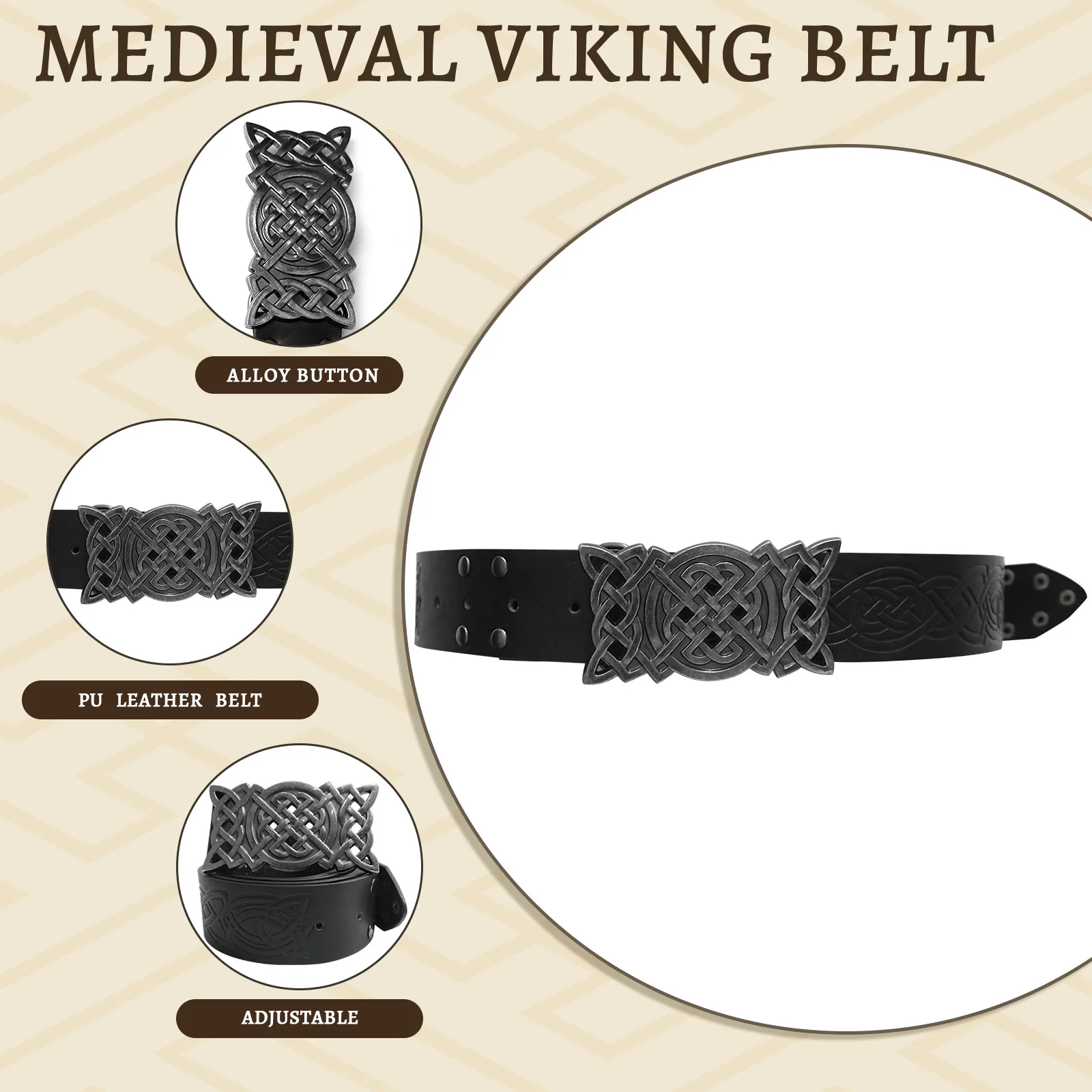 Renascimento medieval Viking Gladiador Vestido, Armadura de couro, Armadura Samurai, Fato cinto medieval, Fantasia de palco